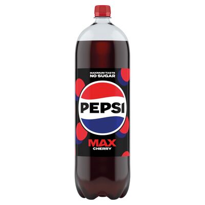 Pepsi Max No Sugar Cherry Bottle 2ltr