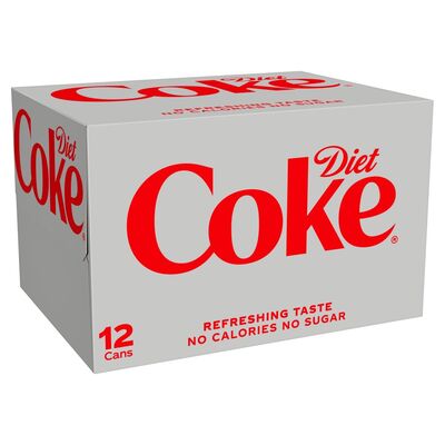 Diet Coke Can Pack 12 x 330ml 