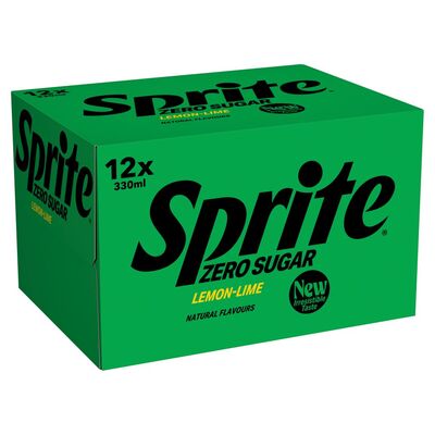 Sprite Zero Sugar Can Pack 12 x 330ml 