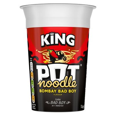 King Pot Noodle King Bombay Bad Boy 114g