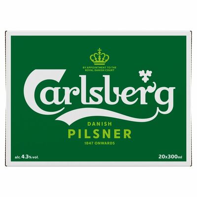 Carlsberg Bottle Pack 20 x 300ml