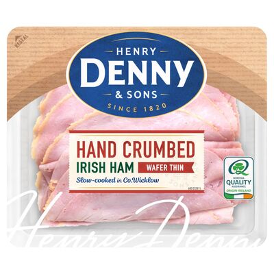 Henry Denny & Sons Slow Cooked Wafer Thin Crumbed Ham 80g