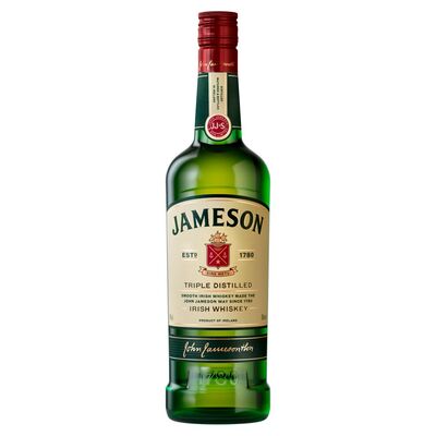 Jameson Triple Distilled Irish Whiskey Bottle 70cl