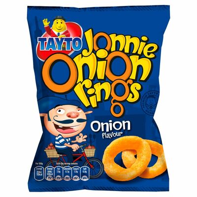 Tayto Jonnie Onion Rings 28g