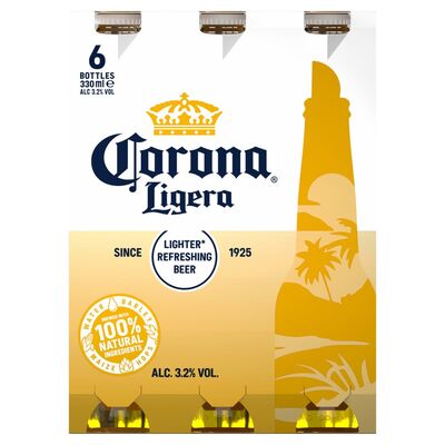 Corona Ligera  Bottle Pack 6 x 330ml