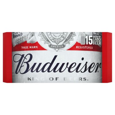 Budweiser Beer Can 15 x 440ml
