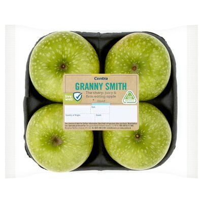 Centra Granny Smith Apple Tray 4pce 