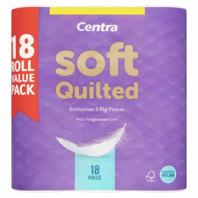 Centra Luxury Toilet Tissue 18 Roll 