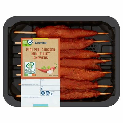 Centra Piri Mini Chicken Fillet Skewers 300g