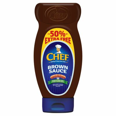 Chef Brown Sauce 50% Extra Free 485g