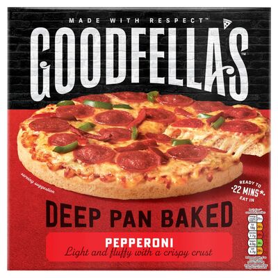 Goodfella's Deep Pan Pepperoni Pizza 411g