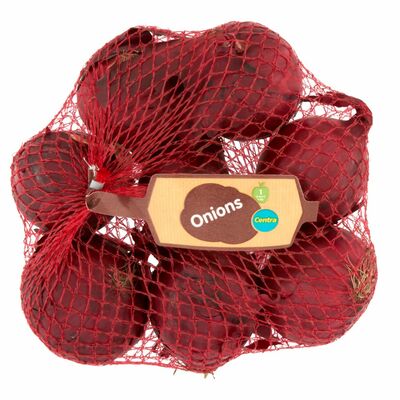 Centra Red Onions Net 750g 