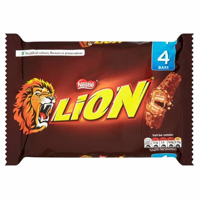 Nestlé Lion Bars 4 Pack 42g