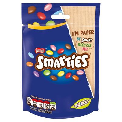 Nestlé Smarties Pouch Bag 105g 