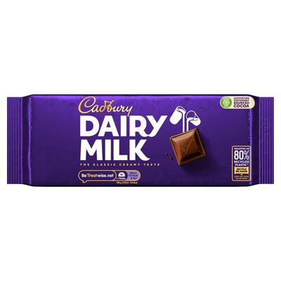 Cadbury Dairy Milk Chocolate Bar 180g