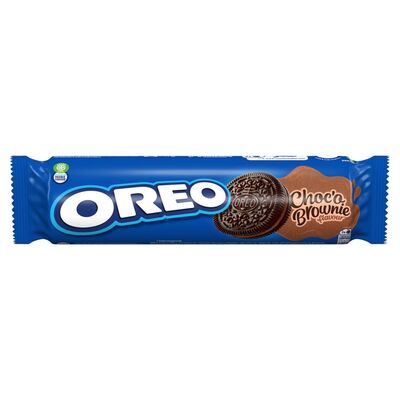 Oreo Choco Brownie Sandwich Cookies 154g