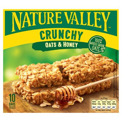Nature Valley Crunchy Oats & Honey Bars 5 Pack 42g