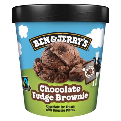 Ben & Jerry's Chocolate Fudge Brownie Ice Cream 465ml
