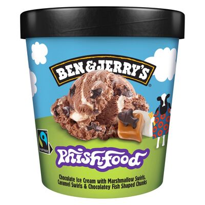 Ben & Jerry's Phish Food Ice Cream 465ml