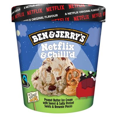 Ben & Jerry's Netflix & Chill'D Ice Cream 465ml