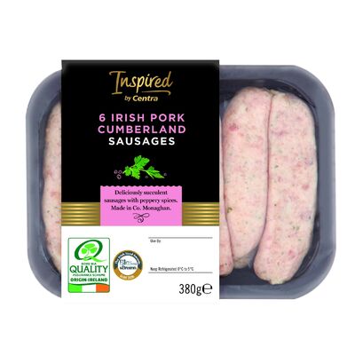 Inspired by Centra Pork Cumberland Sausages 380g 