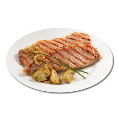 Centra Fresh Irish Dry Cured Bacon Chops with Mustard Butter 384g