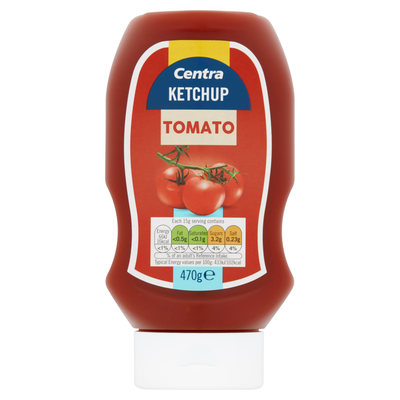 Centra Tomato Ketchup Top Down 470g
