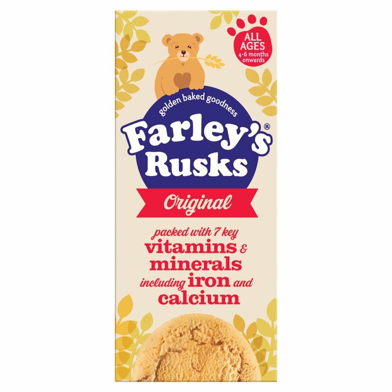 Farley's All Ages 4-6 Months Onwards Farley's Rusks Original 150g