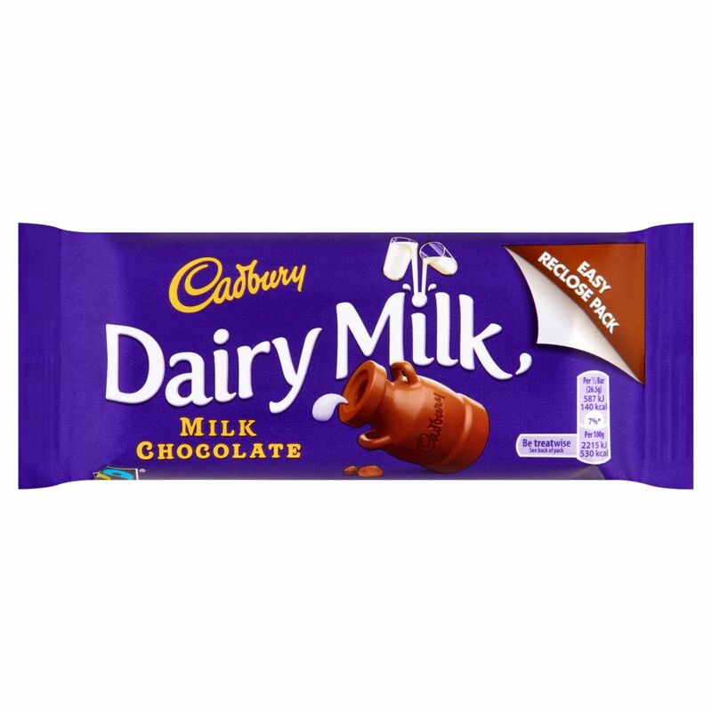 Cadbury Dairy Milk Milk Chocolate 53g