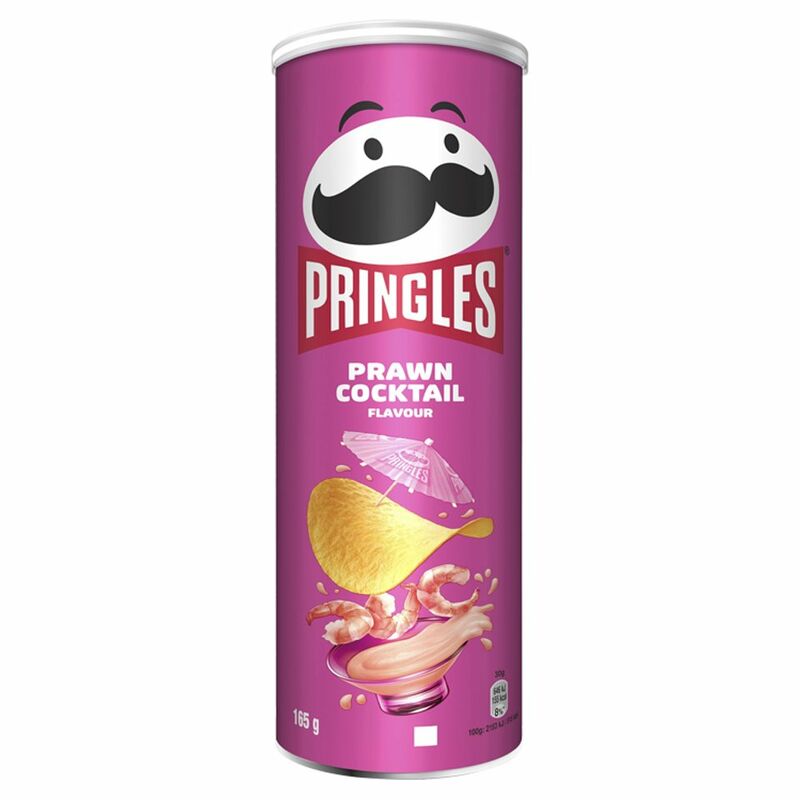 Pringles Prawn Cocktail Flavour Sharing Crisps 165g