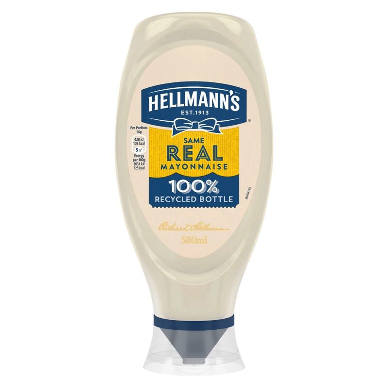 Hellmann's  Condiment Real Mayonnaise 580 ml 
