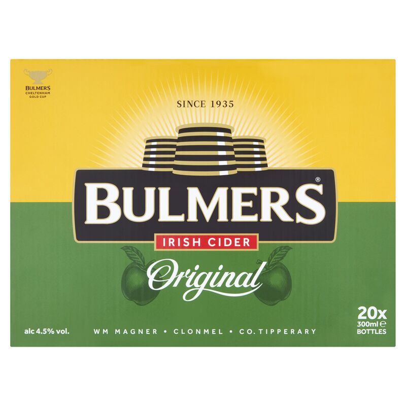 Bulmers Irish Cider Original 20 x 300ml